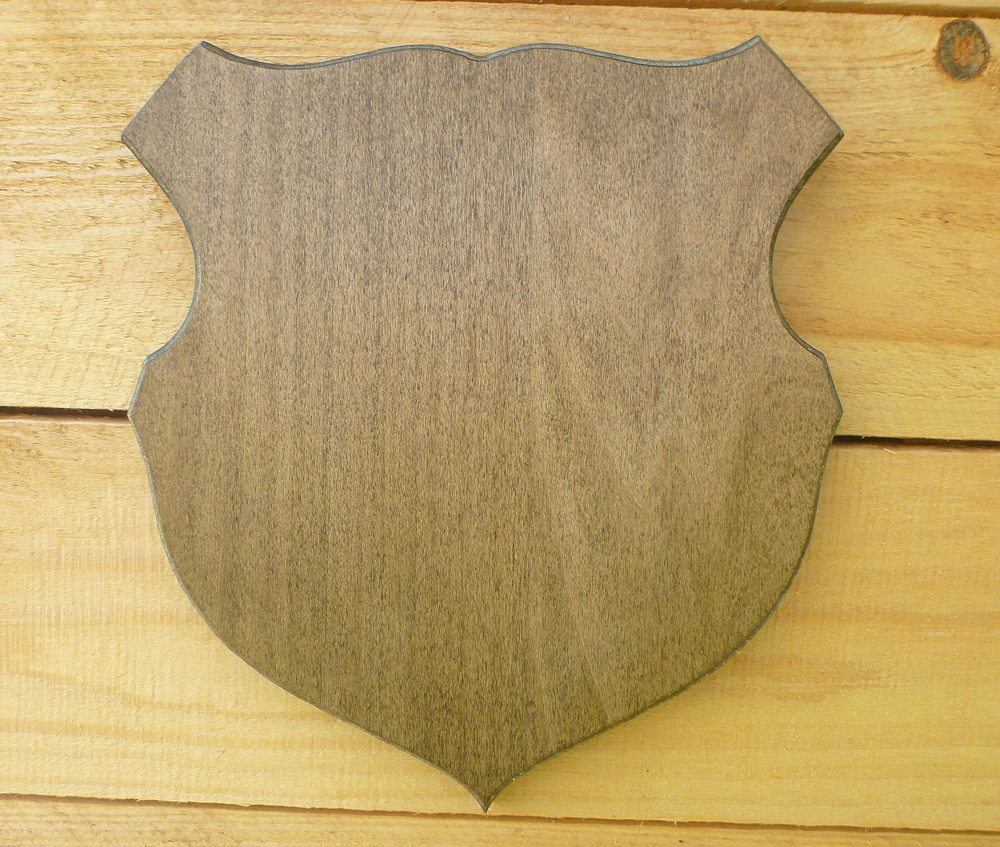 Deer Horn Plaque Shield     3 Color choices