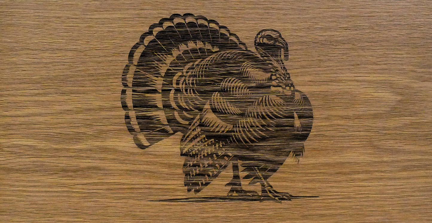 Wildlife serving trays Oak  (Small)