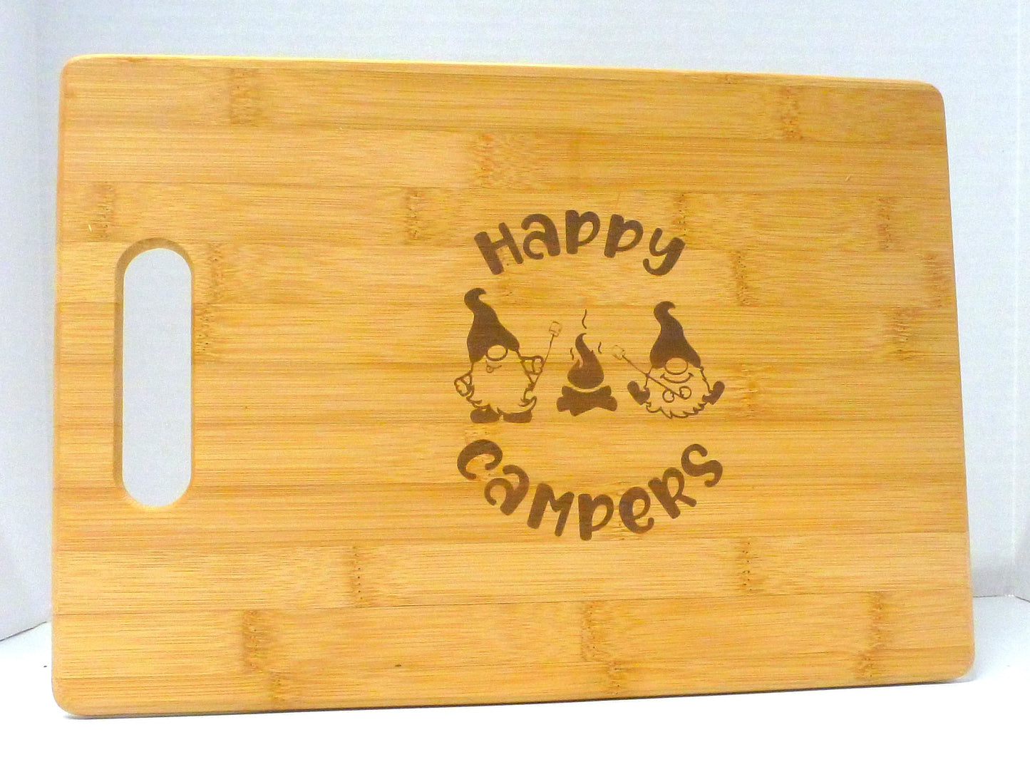 Cutting Board with Camping Design