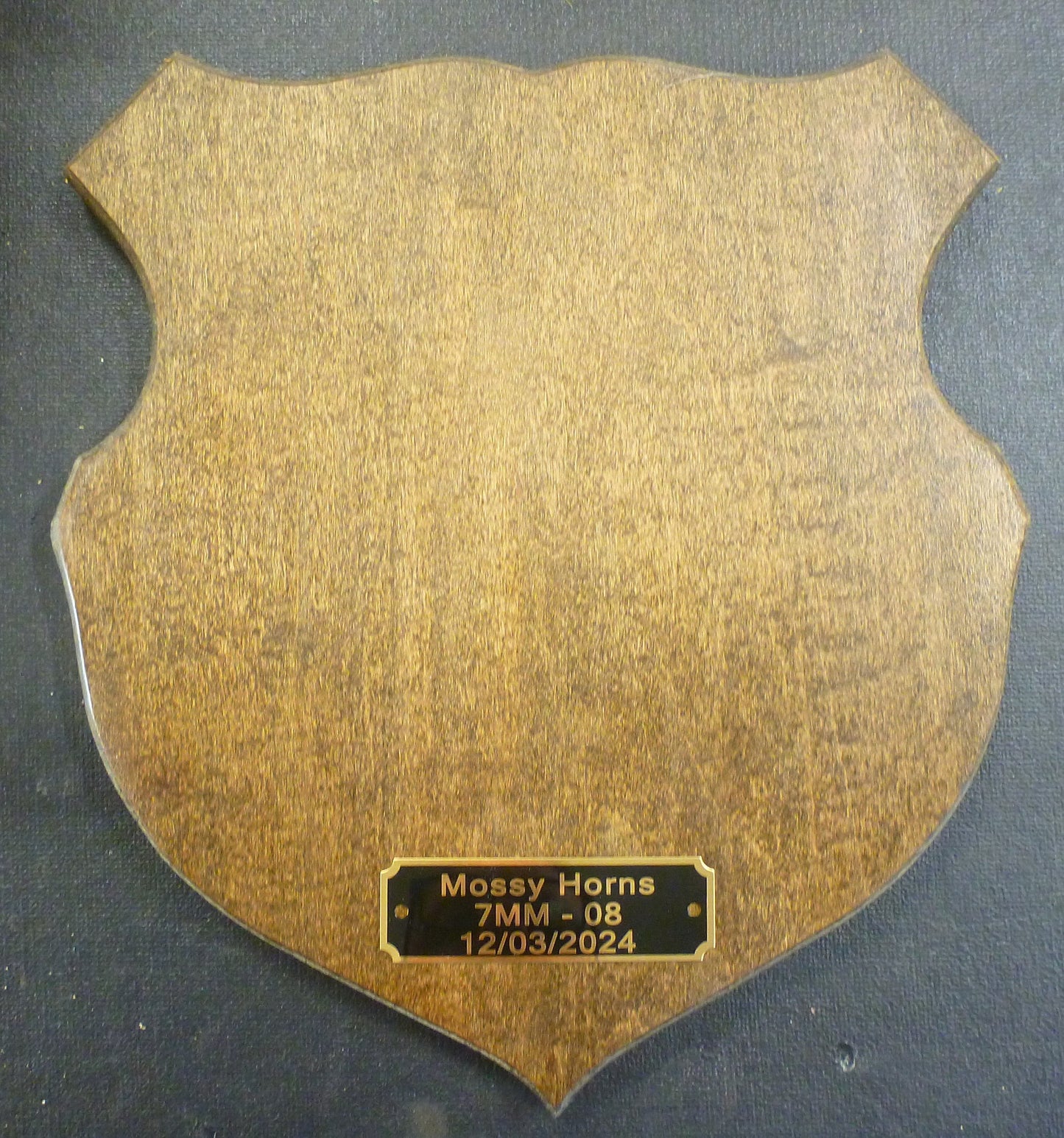 Engraved plates for Plaques